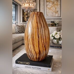 NEW – Woodland Murano Glass Collectible Vase | Handmade in Italy